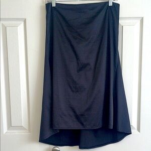 FRENCHI- Elegant Black Women's high/low  Skirt. Sz. 7